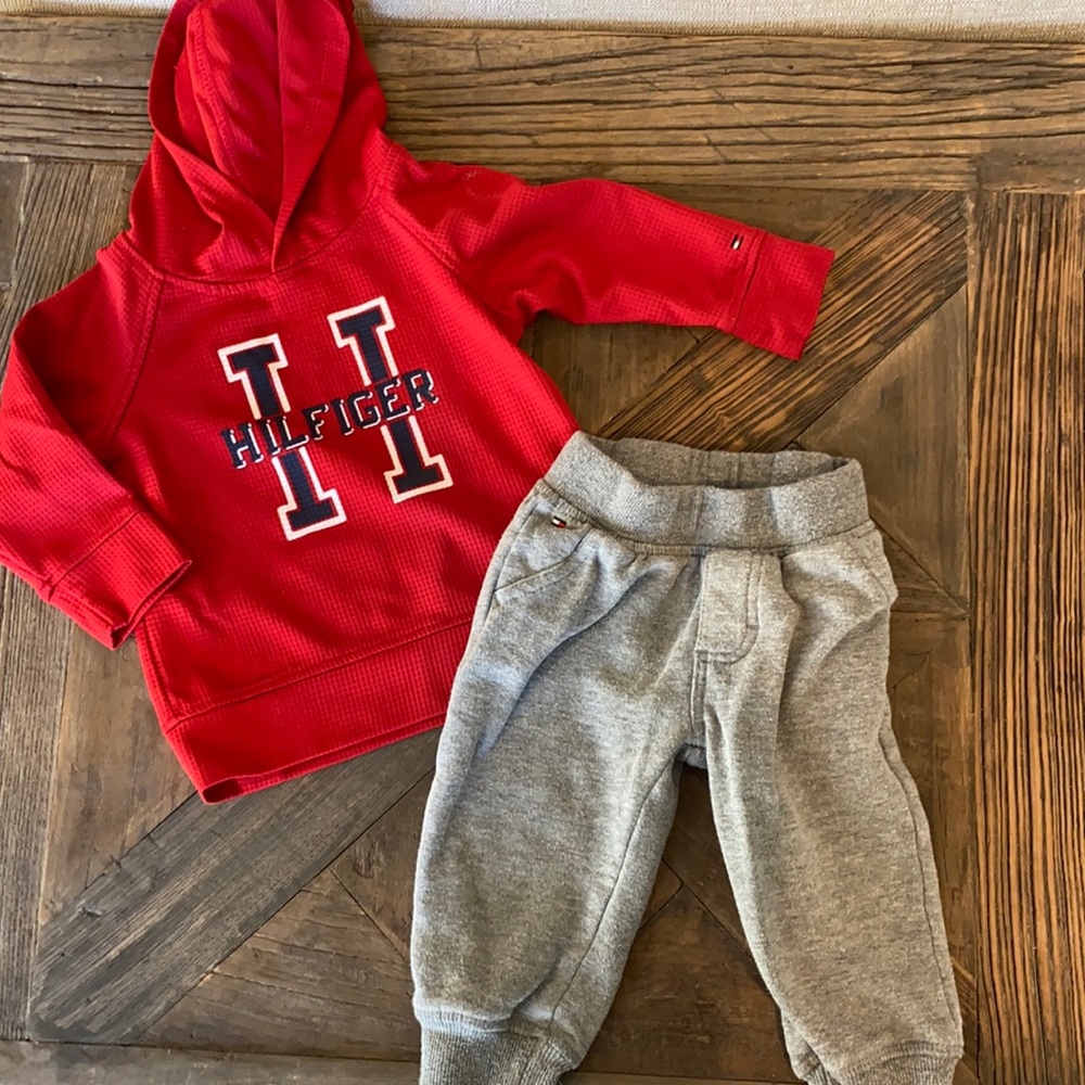 Tommy Hilfiger Sweatsuit | Matching Set | 12 month